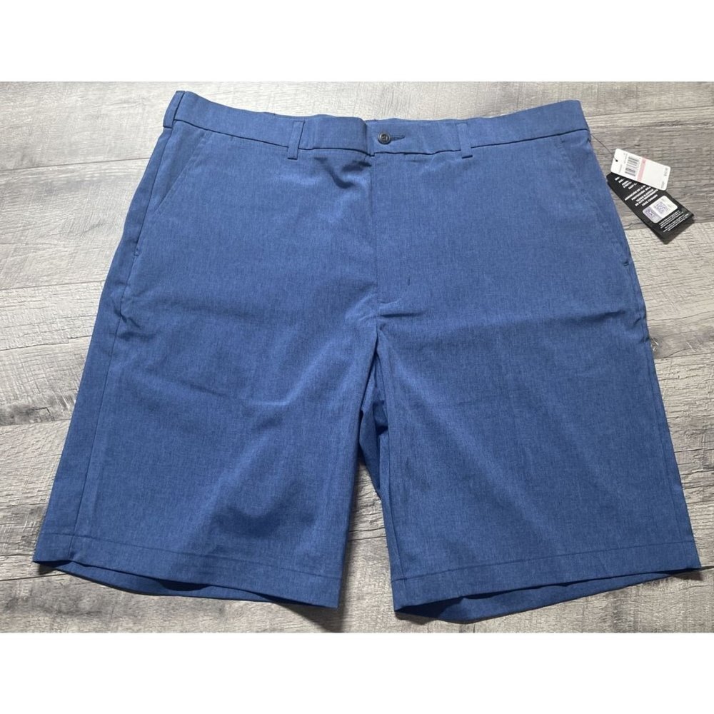 PGA Tour Shorts Mems‎ 40 Blue Golf Stretch Comfort Performance Outdoors NEW